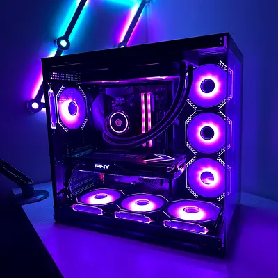 Brand New RTX 5060 TI Ryzen 7 5700X Gaming PC Rendering PC