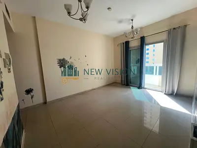 1BHK Al Khan Balcony One Month Free 6 Installments Security Cheque