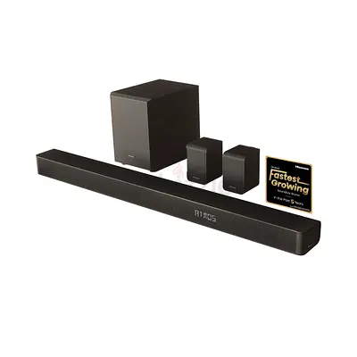 Hisense 5.1.2 Ch SoundBar with Subwoofer, AX5100G