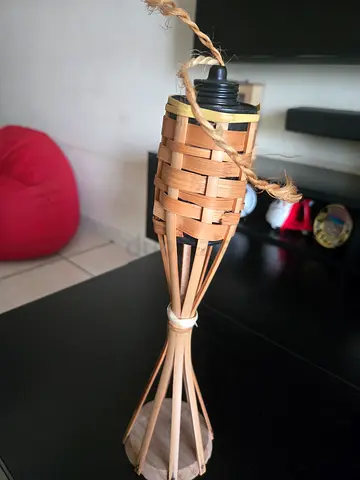 Woven Rattan Pendant Light - Natural Hanging Lamp
