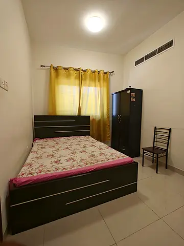 Family room with attached bathroom