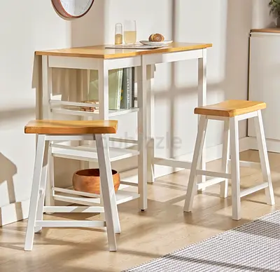 High Dining Table and Chair Set