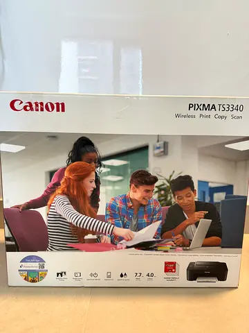 Canon PIXMA TS3340 Wireless Inkjet Printer
