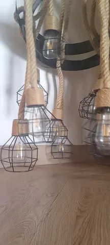 Two Ceiling Rope light