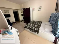Furnished studio apartment with separate kitchen and balcony in Jasmine Towers, next to City Centre