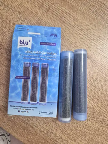 Blue iconic shower filter cartridges for sale