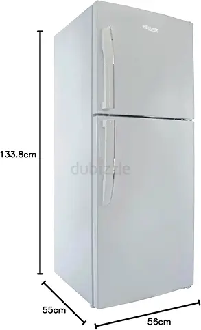 Used Double Door Refrigerator - Top Freezer, Compact (Approx. 134cm)