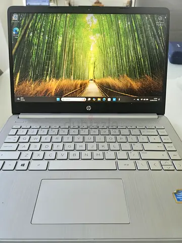 HP 14-inch Laptop - Silver, Good Condition