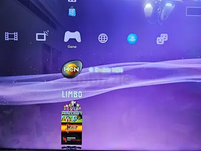 PS3 500 GB with steering wheel Modified