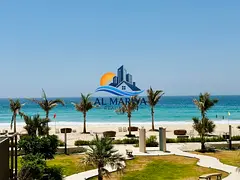 Beach View || Luxurious 2BR + Maids Room || Chiller Free || Private Beach Access || Parking Free