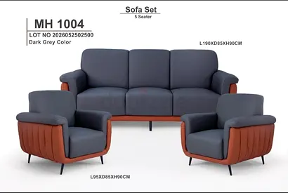 Brand new pVC Five seater Office sofa set available