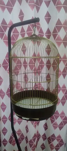 Bird Cage Golden with stand