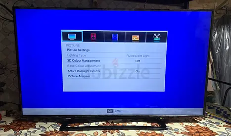 46-50 inch LED TV - Good working condition, comes with stand
