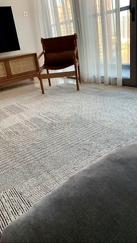 Renzo Dusty White Area Rug 300 x 400 cm