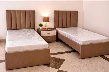 Brand New Pair of single beds with mattresses and nightstand