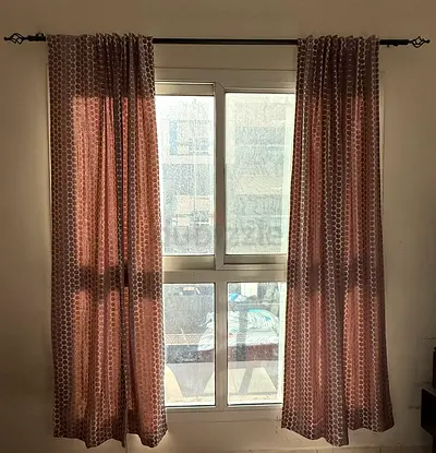 Bedroom Curtains - 2 Sets