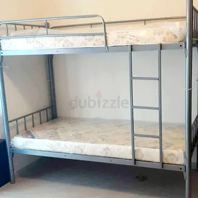 Brand NEW Heavy Duty Bunk Bed with Two Medical Mattress