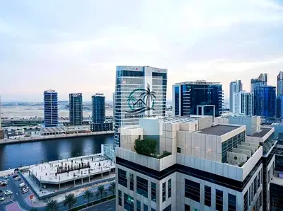High-Floor 1BR | Balcony | Canal & Pool Views