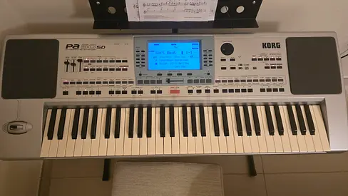 Korg PA50SD Professional Arranger Keyboard - Good Condition