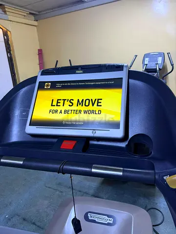 Technogym Commercial Grade Treadmill with Digital Display