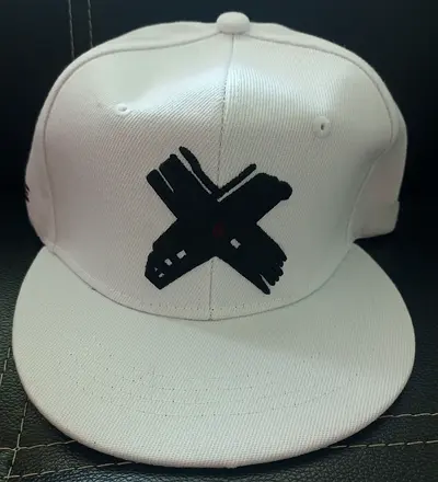 X White Snapback Cap (Brand New)
