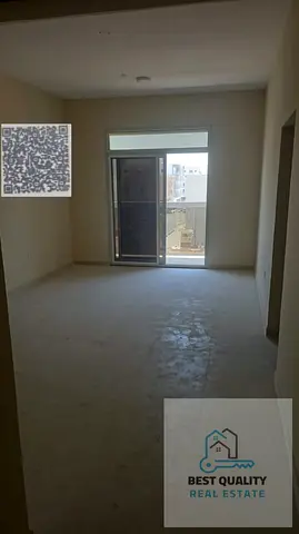 One bedroom and living room, annual rent, Al Jurf 3, next to the Chinese market, Ajman.