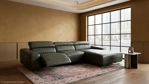 Koala Living L Shape sofa original leather