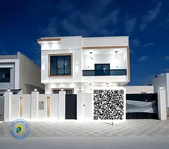 Strategic location in Al Zahia ,Luxury villa 5 rooms, registration fees included