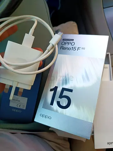 OPPO Reno15 F 5G 512 Gb with box charger USB-C cable and Bill