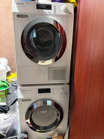 Miele W1 Washing Machine and T1 Tumble Dryer Set