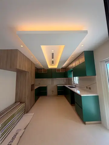 Ceiling interior design work