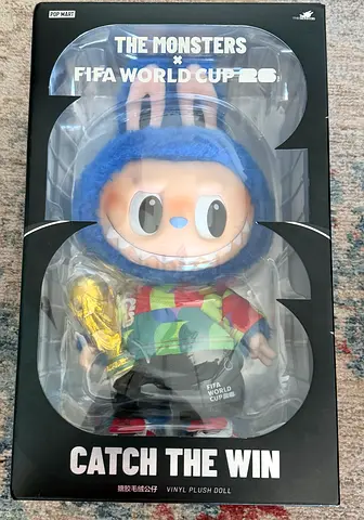 Rare Labubu FIFA World Cup 2026 Edition (15” / 38cm) - Authentic POP MART - Receipt Included