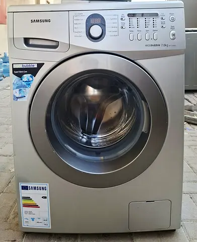 Eco Bubble technology,  SAMSUNG 7kg washing machine,  working good