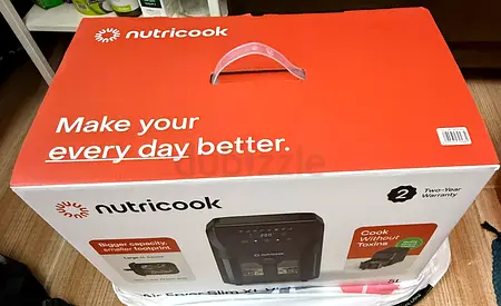 Nutricook Air Fryer - 2-Year Warranty, Unused in Box