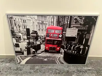 XXXL Framed London Red RUSH SALE!