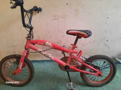 Pink BMX Style Kids Bicycle