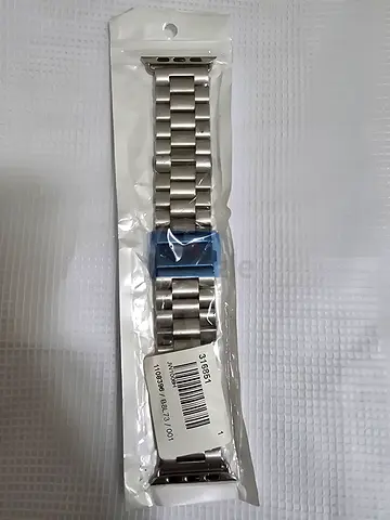 Stainless Steel Replacement Watch Bracelet (New, Unopened) for apple series 3 40MM