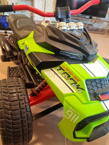 Kids Electric Ride-On ATV Quad Bike - Green