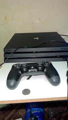 Sony PlayStation 4 pro 1 TB with DualShock 4 Controller - Good Working Condition