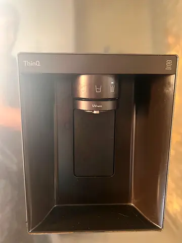 Refrigerator Large Stainless Steel double door with Water  Ice Dispenser