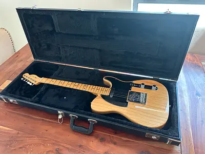 Fender American Telecaster Natural Ash - USA Corona California - Maple Neck - Hard Case