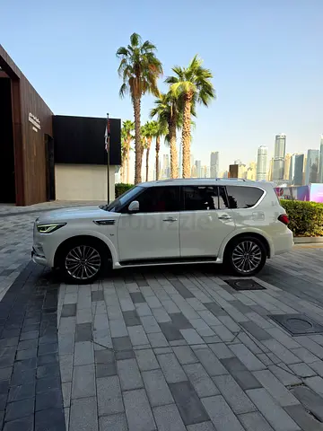 Infiniti QX80 8S Luxury 2018 | GCC Specs | Pristine Condition