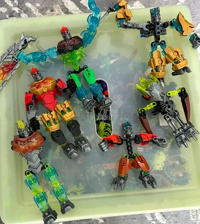LEGO Bionicle and Hero Factory Figures Collection - BOX