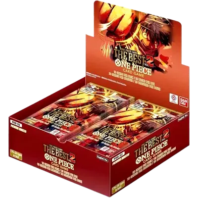 One Piece TCG The Best Vol.2 Booster Box (Sealed) - Collectible Card Game