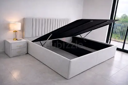 New king size bed Hydraulic storage bed king bed family bed double bed Hydraulic bed ottoman bed