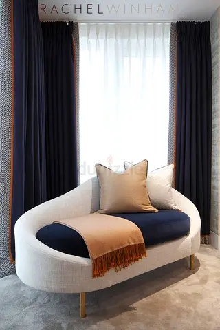 Modern 2 Seater Sofa with Deep Cushions
