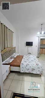 Studio Apartment for Monthly Rent – ​​Al Baraka Building Ajman Corniche