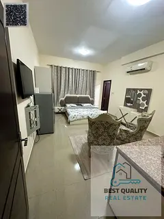 Furnished studio for monthly rent, UAE – Ajman, Sheikh Ammar Street.