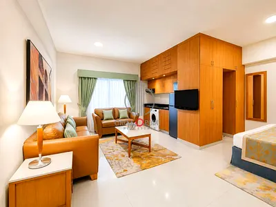 Fully Furnished | Dewa Free Studio with Balcony | Five Star Amenities | 1-Year Contract