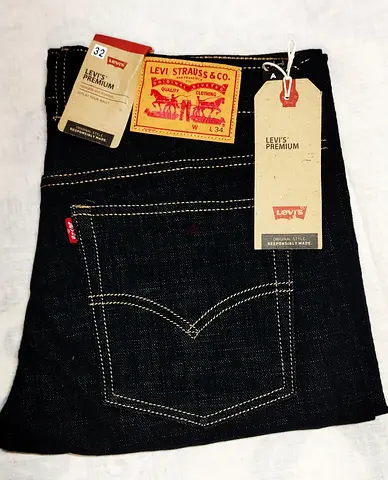 Levis Premium Raw Selvedge Jeans - Size W32 L34, Brand New with Tags